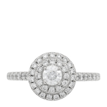 TIFFANY Platinum Diamond Soleste Engagement Ring 47 4