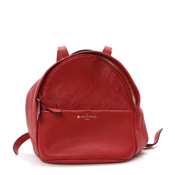 LOUIS VUITTON Empreinte Sorbonne Backpack Cherry