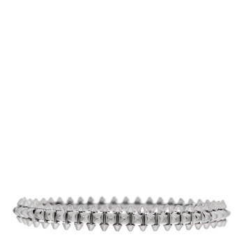 CARTIER 18K White Gold Medium Clash De Cartier Bracelet 17