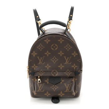 LOUIS VUITTON Monogram Palm Springs Backpack Mini