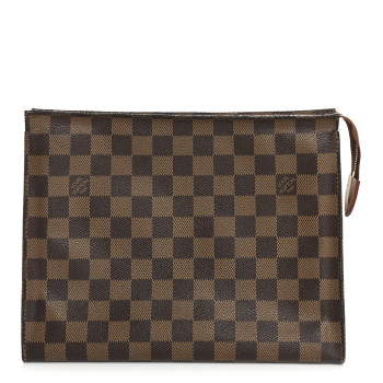 LOUIS VUITTON Damier Ebene Toiletry Pouch 26