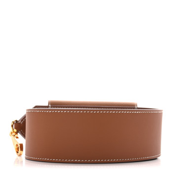 HERMES Swift Epsom Pocket Kelly Shoulder Strap Gold