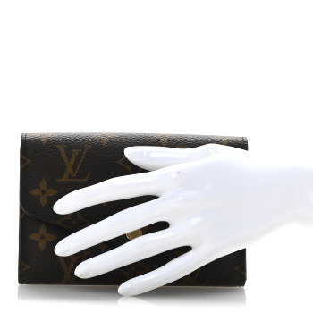 LOUIS VUITTON Monogram Sarah Compact Wallet