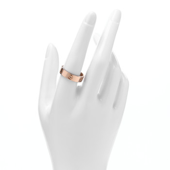 CARTIER 18K Pink Gold 5.5mm LOVE Ring 59 8.75