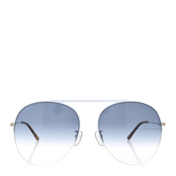 GUCCI Aviator Sunglasses GG1413S Light Blue