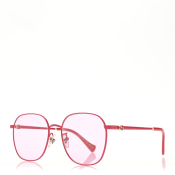 GUCCI Metal Round GG Sunglasses GG1142SA Pink