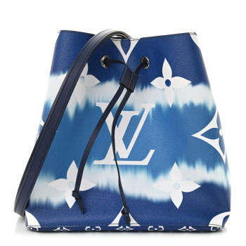 LOUIS VUITTON Monogram Escale Neonoe MM Blue