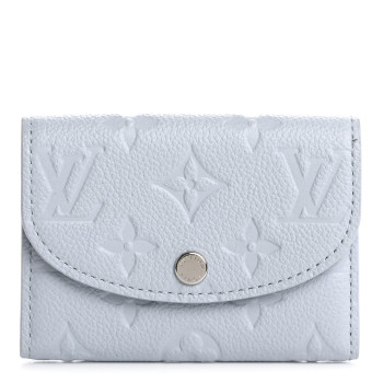LOUIS VUITTON Empreinte Rosalie Coin Purse Blue