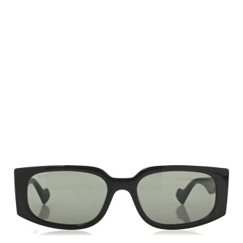 GUCCI Acetate Rectangle Frame Sunglasses GG1534S Black