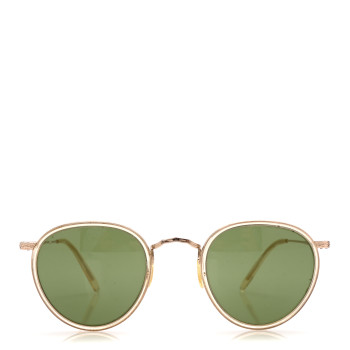 OLIVER PEOPLES Metal Round MP-2 Sunglasses Green