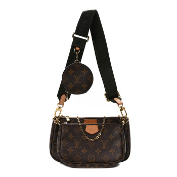 LOUIS VUITTON Monogram Multi Pochette Accessories Kaki