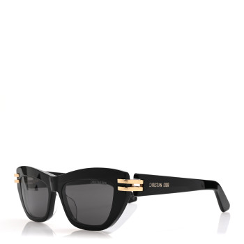 CHRISTIAN DIOR Acetate CDior B2U Cat Eye Sunglasses Black