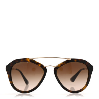PRADA Cinema Sunglasses SPR 12Q Tortoise Gold