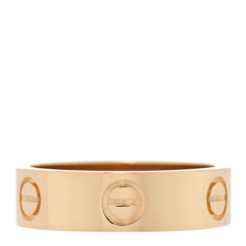 CARTIER 18K Yellow Gold 5.5mm LOVE Ring 54 7