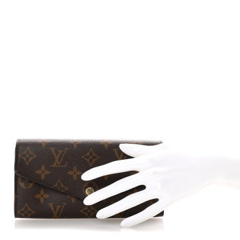 LOUIS VUITTON Monogram Sarah Wallet NM