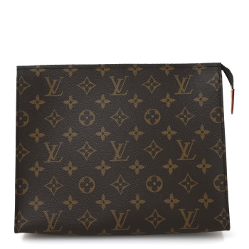 LOUIS VUITTON Monogram Trio Large Toilet Pouch 26 Pink