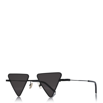 SAINT LAURENT Metal Triangle Zoe Sunglasses SL300 Black