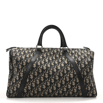 CHRISTIAN DIOR Monogram Duffle Blue