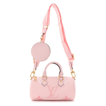 LOUIS VUITTON Empreinte Monogram Giant By The Pool Papillon BB Bouton De Rose