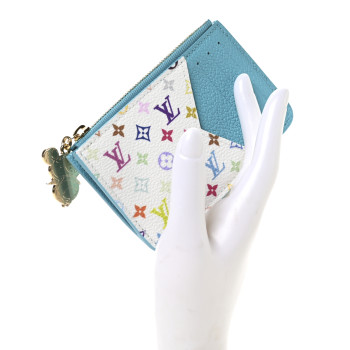 LOUIS VUITTON LV X TM Monogram Romy Card Holder Kabira Blue