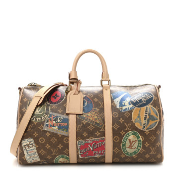 LOUIS VUITTON Monogram Flight Mode Keepall Bandouliere 45