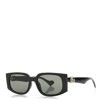 GUCCI Acetate Rectangle Frame Sunglasses GG1534S Black