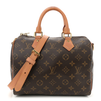 LOUIS VUITTON Monogram Speedy Bandouliere 25