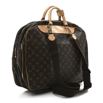 LOUIS VUITTON Monogram Alize 24 Heures Luggage