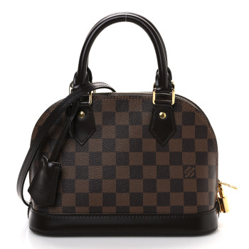 LOUIS VUITTON Damier Ebene Alma BB