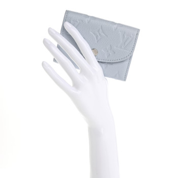 LOUIS VUITTON Empreinte Rosalie Coin Purse Blue