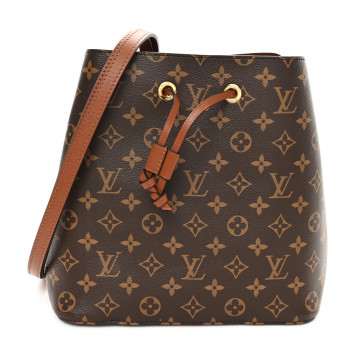 LOUIS VUITTON Monogram Neonoe MM Caramel
