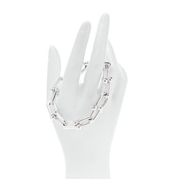 TIFFANY Sterling Silver Large HardWear Link Bracelet