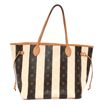 LOUIS VUITTON Monogram Rayures Neverfull MM