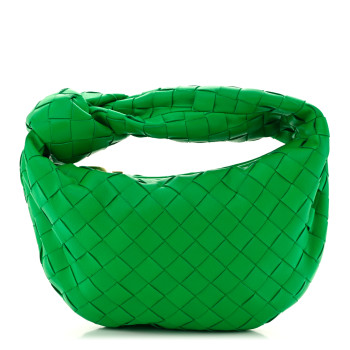 BOTTEGA VENETA Nappa Intrecciato Mini Jodie Parakeet