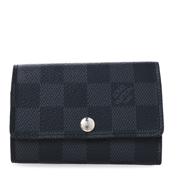 LOUIS VUITTON Damier Graphite Multicles 6 Key Holder