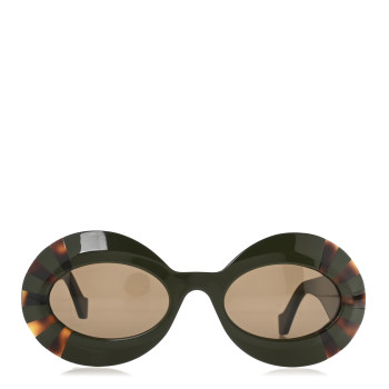 LOEWE Acetate Sunglasses LW40091I Green