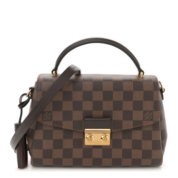 LOUIS VUITTON Damier Ebene Croisette