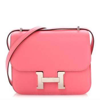 HERMES Evercolor Constance 18 Rose Azalee