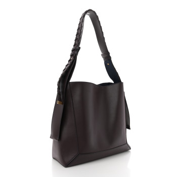 STELLA MCCARTNEY Eco Alter Nappa Soft Medium Hobo Burgundy