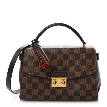 LOUIS VUITTON Damier Ebene Croisette