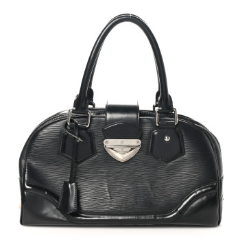 LOUIS VUITTON Epi Bowling Montaigne GM Black LOUIS VUITTON Epi Bowling Montaigne GM Black