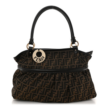 FENDI Zucca Large Chef Shopper Tote Tobacco