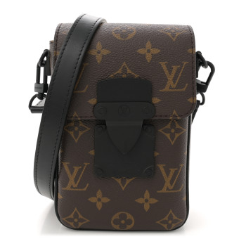 LOUIS VUITTON Monogram S Lock Vertical Wearable Wallet