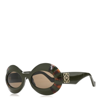 LOEWE Acetate Sunglasses LW40091I Green
