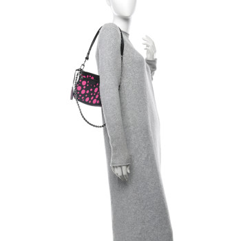 LOUIS VUITTON LV X YK Empreinte Multi Pochette Accessories Black Fuchsia