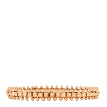 CARTIER 18K Pink Gold Medium Clash De Cartier Bracelet 17
