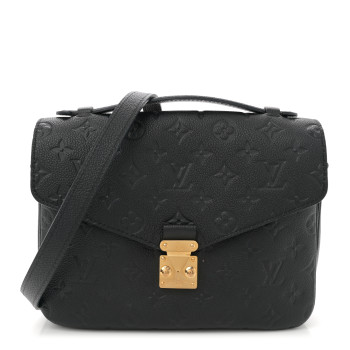 LOUIS VUITTON Empreinte Pochette Metis Black
