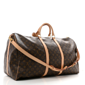 LOUIS VUITTON Monogram Keepall Bandouliere 60