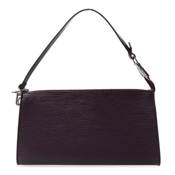 LOUIS VUITTON Epi Pochette Accessories 24 Cassis
