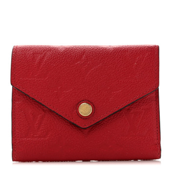 LOUIS VUITTON Empreinte Zoe Wallet Scarlet LOUIS VUITTON Empreinte Zoe Wallet Scarlet